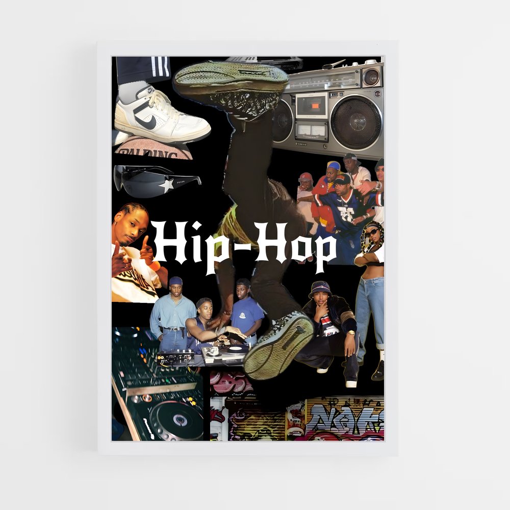 Poster Hip Hop Fusion – affiche Danse (vue 3)